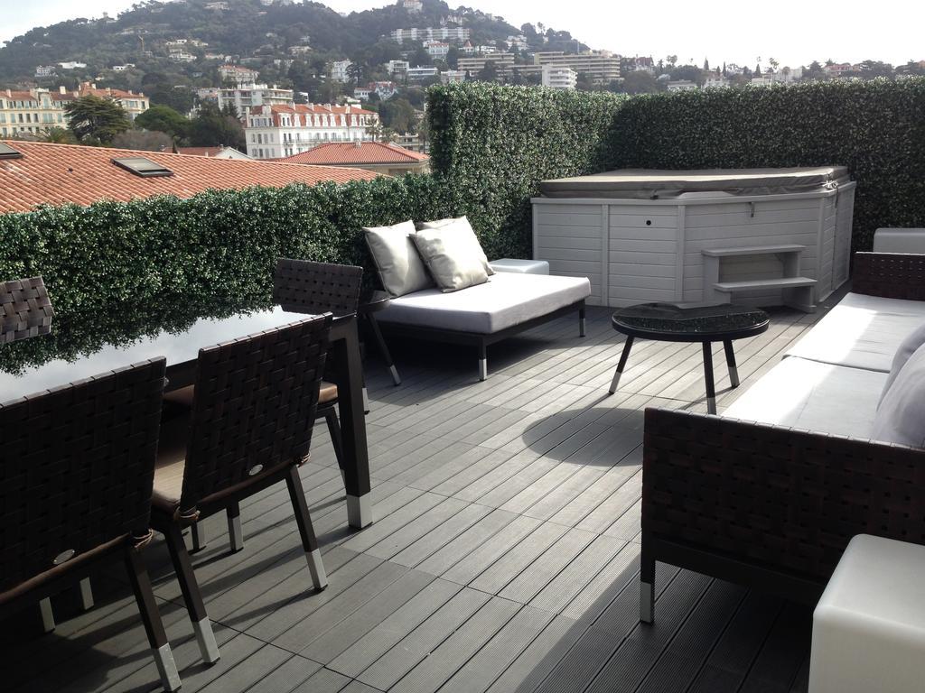 Appartement Penthouse With Jacuzzi On The Big Terrace à Cannes Extérieur photo